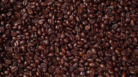 Slow-Pan-across-dark-coffee-beans.-HD