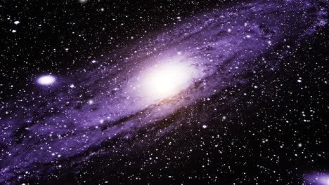 Una-Galaxia-Misteriosa-Con-Un-Centro-Brillante-En-El-Centro-Del-Universo