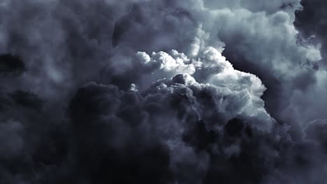 Nubes-Oscuras-Moviéndose-Con-Tormentas-Eléctricas-En-Ellas