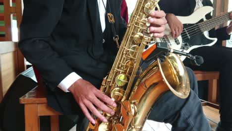Cool-saxophone-player-performing-on-stage