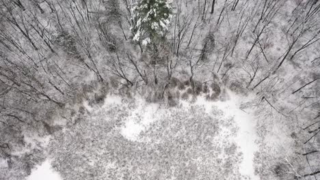 Lago-De-Invierno-Levanta-Video-De-Drones-4k