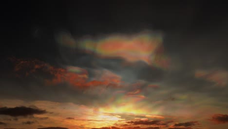 Beautiful-colors-of-nacreous-clouds-in-twilight---Wide