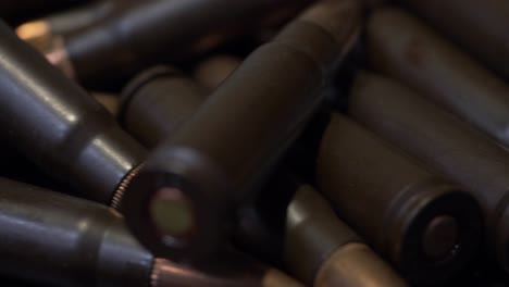 Close-up-Macro-shot-of-bullets