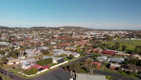 Aerial-panorama-of-residential-area-Mount-Gambier-city-in-South-Australia