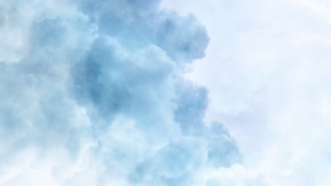 Nubes-Blancas-En-El-Cielo-Azul-Se-Acercaron
