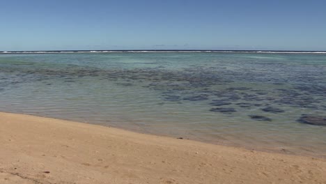 Playa-Pública-En-Rarotonga,-Islas-Cook