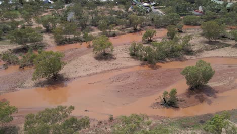 Riverbed-With-Shallow-Water-In-Northern-Territory