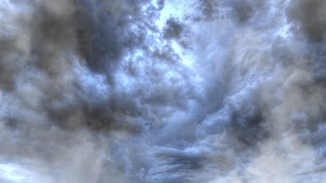 Zeitlupenwolken-Nähern-Sich-Am-Himmel