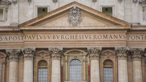 Facade-of-St-Peter-Basilica,-Vatican-City