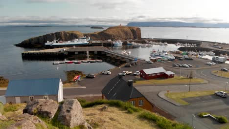 Stykkishólmur-of-Iceland,northern-part-of-the-Snæfellsnes-Peninsula,Fishing-And-Tourist-town