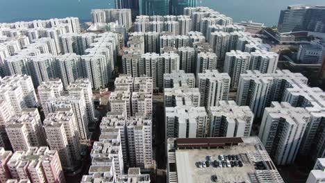 Luftbild-Von-Wohngebäuden-Im-Whampoa-Gebiet-Von-Hongkong