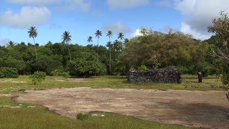 Area-Sagrada-De-Raiatea-Marae,-Raiatea,-Islas-De-La-Sociedad,-Polinesia-Francesa