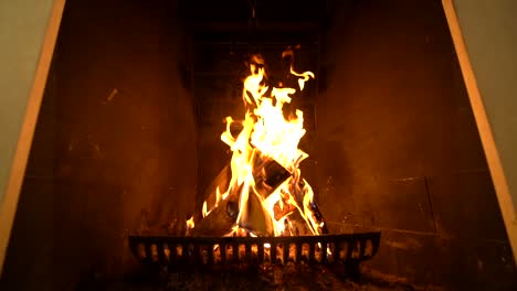 Wood-burning-in-a-fireplace-in-SlowMotion.-HD