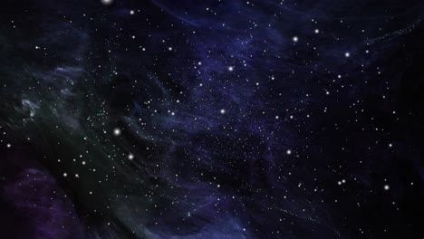 Nubes-Nebulosas-Azul-Oscuro-Moviéndose-En-El-Universo-Oscuro