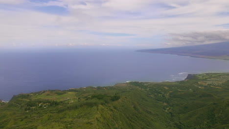 Panorama-Hawaiano-Escénico-De-La-Isla-De-Maui