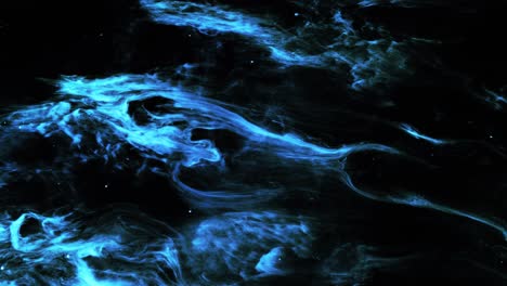 La-Superficie-De-Las-Nubes-Nebulosas-Flotando-En-El-Universo
