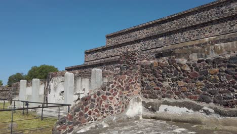 Historical-Teotihuacan-Ruins.-Mexico-City.-Pan-Left