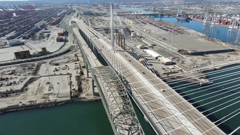 Neue-Gerald-Desmond-Brücke-Im-Hafen-Von-Los-Angeles