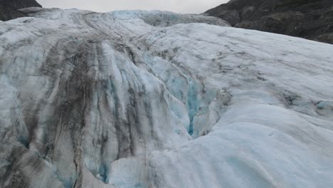 Gletscher-In-Alaska.-Schöne-Wasserfälle-Und-Klimawandel