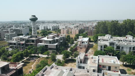Zona-Residencial-De-Nueva-Construcción-En-La-Provincia-De-Punjab,-India