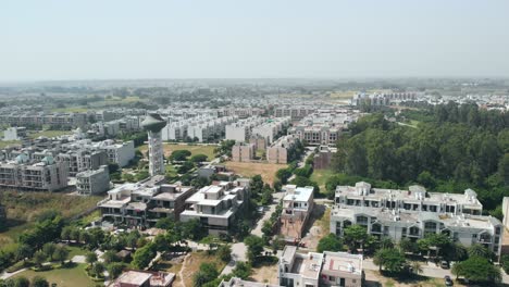 Una-Zona-Residencial-Bien-Planificada-En-La-Provincia-De-Punjab,-India