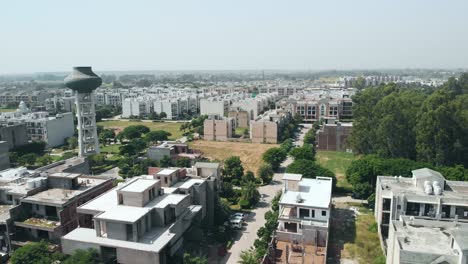 Colonia-Residencial-Recién-Construida-En-La-Provincia-De-Punjab,-India