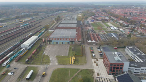Ausleger-Des-Rangierbahnhofs-Mit-Alten-Werkstätten