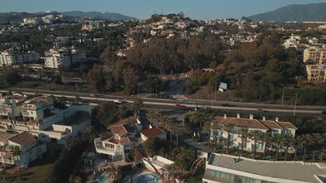 Aerial-over-residential-neighbourhood-in-Mijas