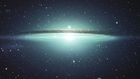 Una-Galaxia-Circular-En-Medio-Del-Universo