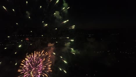 Aerial-views-of-4th-of-July-fireworks