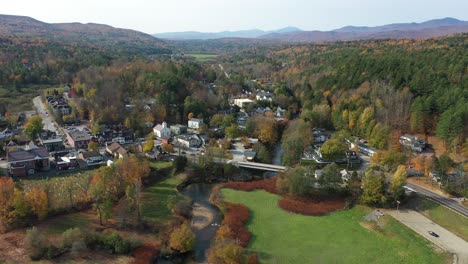 Stowe,-Vermont-USA-Cityscape
