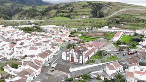 Kirche-Von-Sao-Jorge,-Nordosten,-Insel-Sao-Miguel,-Azoren,-Portugal