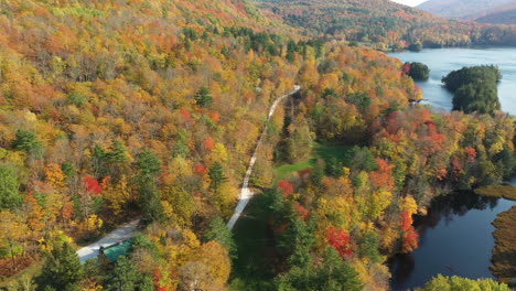 Herbst-Im-Ländlichen-Vermont,-USA