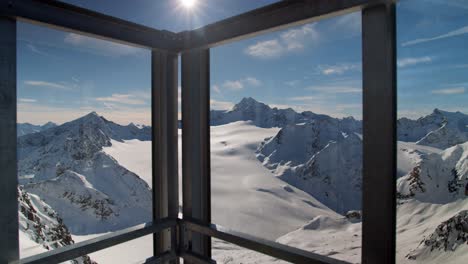 Sölden-Skifahren-Gletscherblick
