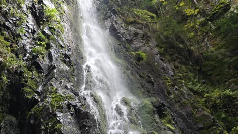 La-Impresionante-Burgbachwasserfall-En-La-Selva-Negra,-Alemania