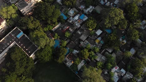 Flying-over-the-slums-of-T-Nagar-looking-at-the-overcrowded-space-filled-with-ramshackle-buildings
