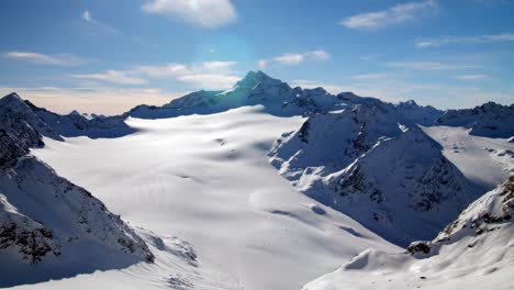 Estación-De-Esquí-Sölden-Ötztal-Con-La-Mejor-Vista-Al-Glaciar