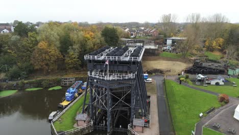 Industrial-Victorian-Anderton-canal-boat-lift-Aerial-view-River-Weaver-mid-orbit-right