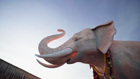 4k-Huge-Elephant-Statue-in-Khao-Yai-mountains
