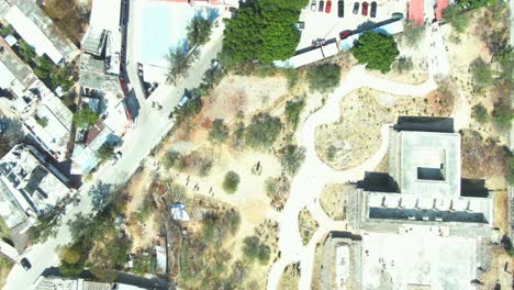Mitla-Oaxaca-Mexico,-Aerial-View-Drone-2