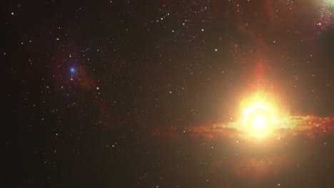 Ein-Helles-Licht-Im-Sternenübersäten-Universum