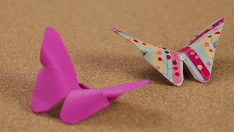 Mariposas-De-Papel-Hechas-Con-La-Técnica-Del-Origami