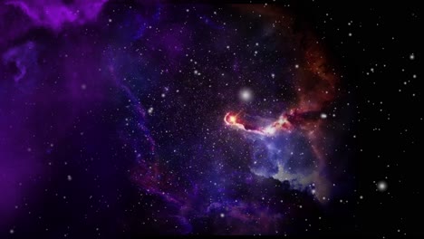 Las-Nubes-Nebulosas-En-Forma-De-Mariposa-Se-Mueven-En-El-Universo-En-Movimiento