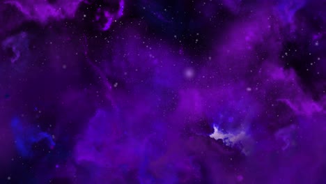La-Superficie-De-La-Nube-Nebulosa-Púrpura-En-El-Universo