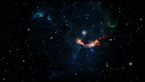 Las-Nubes-Nebulosas-Que-Flotan-En-El-Universo-Se-Están-Acercando