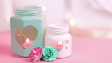 Burning-candles-for-valentine's-day