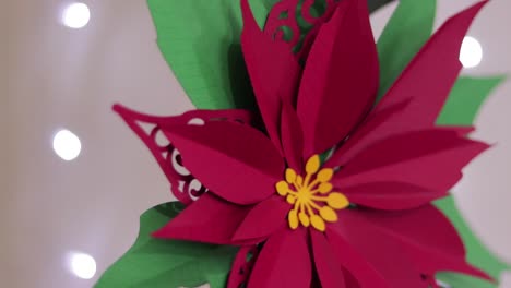 Poinsettia-paper-flower