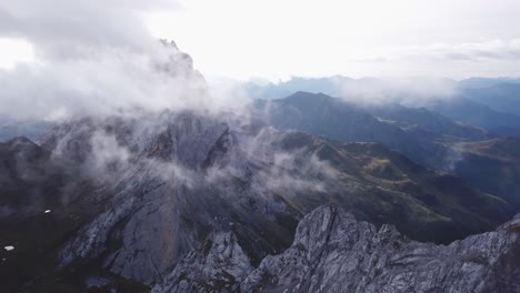 Slow-Drone-flight-Alps-in-Austria-Vorarlberg