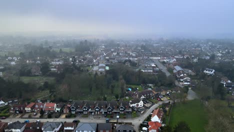 Sawbridgeworth-Kleinstadt-In-Essex-UK-Luftaufnahmen