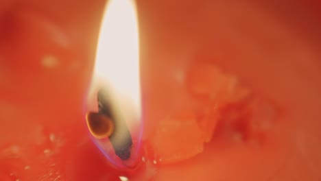 Red-Candle-Wick-On-Fire.---close-up